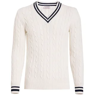 Felix Hardy V-Pullover Braun XXL
