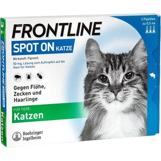 Merial Frontline Spot On Katze 3 x 0,5 ml