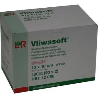 Lohmann & Rauscher Vliwasoft Vlieskompressen steril 10x10cm 50x2 st