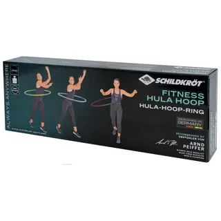 Donic Schildkröt FITNESS-HOOP mit Massagewellen, grey-skyblue, Ø 100cm