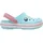 Crocband Holzschuhe Ice Blue White 29-30