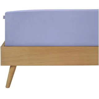 SCHIESSER Spannbettlaken Jessi Baumwolle 100 x 200 cm hellblau