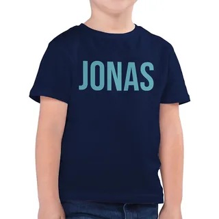 Kinder T-Shirt Jungen - für - Dein Name in Bunt - 152 (12/13 Jahre) - Dunkelblau - selbst gestalten t Shirt. personalisiertes Tshirt Shirt Junge Baumwolle Jungs Tshirts Bedrucken Lassen Shirts - 152