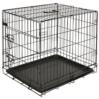 Kerbl Tiertransportbox Gittertransportbox (Länge x Breite x Höhe 63 x 48 x 57 cm, mit einer Türe) -