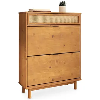 Idimex Jonte 88 x 113 x 30 cm mit Schublade / braun