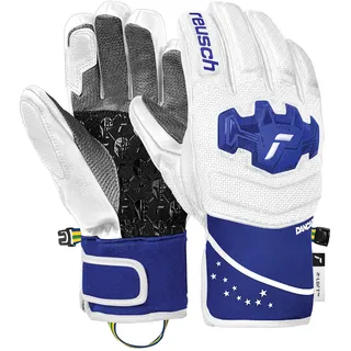 Reusch Worldcup Warrior Junior Skihandschuhe Weiß/Mehrfarbig 6,5