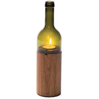 Caritas Wendelstein Windlicht Weinlicht Glas Grün