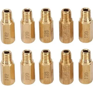 10er Carburateur-Vec-Reihe-Mountsatz - Einbaumaterial 130 132 135 138 140 142 145 148 150 152 - Ersatz-Weber-Jet-Set für PWK PE OKO KOSO