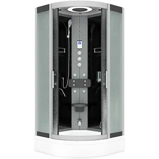 AcquaVapore Dampfdusche Duschkabine Sauna Dusche D58-53M3 90x90 cm ohne 2K Scheiben Versiegelung