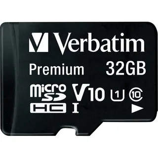 Verbatim microSDHC 32GB Class 10 + SD-Adapter