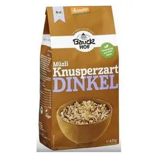 Bauckhof Dinkel Müzli Knusperzart bio
