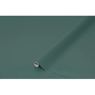 d-c-fix Selbstklebefolie Uni Seidenmatt Mallard Grün 45 cm x 2 m - abwaschbare und selbstklebende Deko-Folie für Küche, Schrank, Tisch & Fensterbank - modern & nachhaltig
