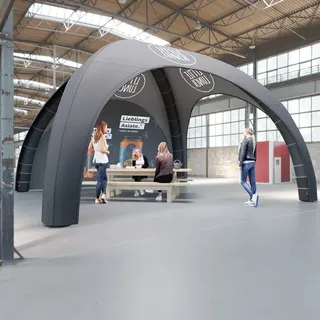 Aufblasbares Zelt BlowUp Airtent Premium 6x6