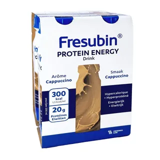 (24,88 EUR/l) Fresubin PROTEIN ENERGY Drink Cappuccino 4x200ml Trinkflasche