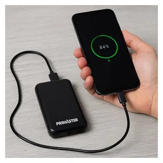 Primaster Powerbank P78 5000 Mahh Schwarz Externer Akku Smartphone Tablet - Primaster