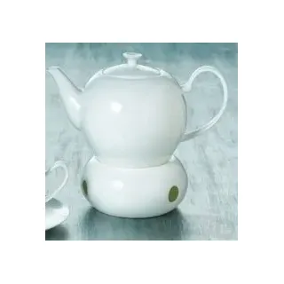 CHA CULT - Teekanne mit Stövchen Sophie (1.3L) Fine Bone China
