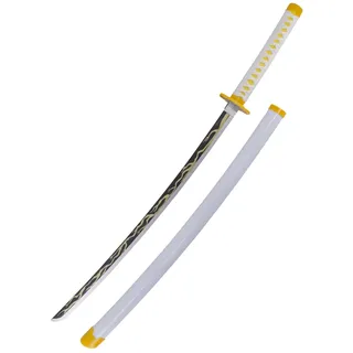 AMONT – Replik des Japanischen Katana aus Bambus – Agatsuma Zenitsu-Modell – Demon Slayer-Serie – 105 cm