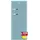 T Retro-Kühl-Gefrierkombination (206 l, 1440 mm hoch, Türkisblau)