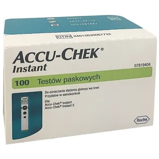 Accu Chek Instant 100 Test strips EXP: 2026-03-05