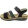 Riemchensandalen schwarz 40