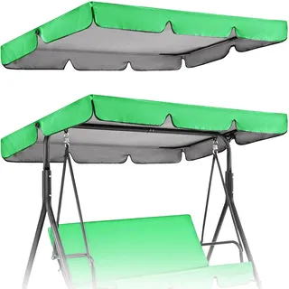 Hollywoodschaukel Dachbezug,Outdoor Sonnendach Hollywoodschaukel Auflage,Wasserabweisend Hollywoodschaukel Ersatzdach,Sonnendach für hollywoodschaukel Gartenschaukel-Baldachin,Schaukelstühle Zubehör