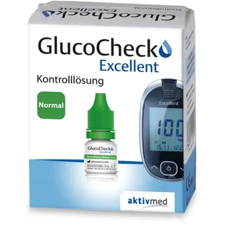 aktivmed GlucoCheck Excellent Kontroll-Lösung normal