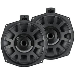 Axton ATS-BSUB4 – Power 8“ / 20 cm Auto Untersitz Subwoofer, kompatibel mit BMW und MINI Fahrzeugen, Plug & Play Underseat Bass mit 4 Ohm Schwingspule, 150 W RMS, 1 Paar
