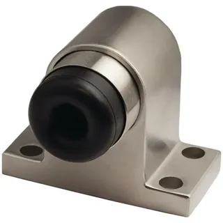 Schnegel Türstopper 001/589/1 H.75mm Alu.silberf.einbrennlackiert Dübelmontage