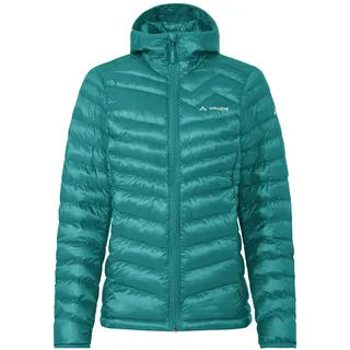 VAUDE Damen Isolationsjacke Batura Hooded Insulation Jacket, sehr warm & atmungsaktiv, Passform: Slim fit, fjord green, 34