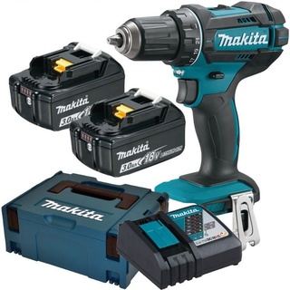 Makita DDF482RFJ inkl. 2 x 3,0 Ah + Makpac