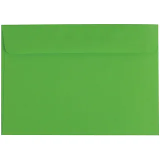 Stylex 25 farbige Briefumschläge / Din C6 / Farbe: grün