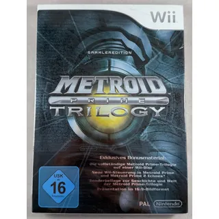 METROID PRIME TRILOGY NINTENDO WII SAMMLEREDITION NEU & VERSCHWEIßT SEALED