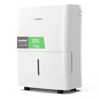 Comfee Luftentfeuchter MDDF-20DEN7, 20L/24h, Raumgröße ca.100m3(40m2), APP-fähig WLAN-Steuerung