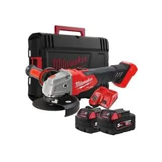 Milwaukee M18 FSAG125XB-502X inkl. 2 x 5,0 Ah + Koffer