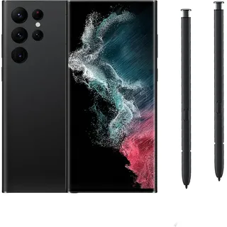 Galaxy S22 Ultra Pen Ersatz für Samsung Galaxy S22 Ultra 5G SM-S908 S Pen Stylus Pen ohne Bluetooth (schwarz), 2 Stück