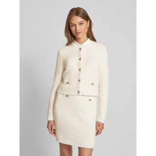 Blazer mit Applikationen, Ecru, 44