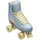 QUAD Rollschuh Sky Blue Yellow 38