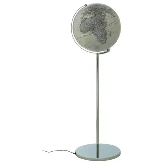 Troika Globus SE-0820, SOJUS LIGHT Silver, Ø 43cm, politisches Kartenbild, mit LED-Beleuchtung