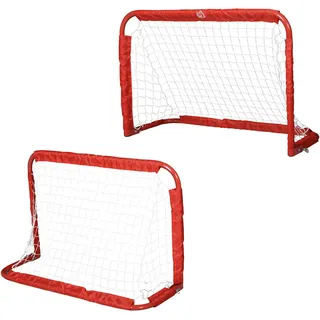 Homcom Fußballtore Fußballnetz 2er Set Q195