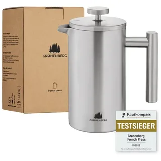 Groenenberg Grønenberg French Press 1l Silber