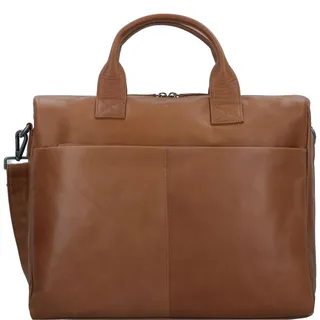 GREENBURRY Fiorentina Aktentasche Leder 41 cm (17.30"), Notebooktasche, Braun