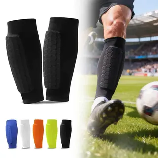 Laimer Schienbeinschoner Kinder Fussball, Schienbeinschoner für fußball Atmungsaktiv – Kinder Schienbeinschoner Fussball, Wadenschutz, Für Jungen Und Mädchen, Stoßdämpfend, Leicht