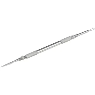 ‎remos Remos Komedonenquetscher/Pickelentferner mit Stichel Edelstahl 11.5 cm
