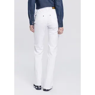 Arizona Bootcut-Jeans »Comfort-Fit«, ausgestellte Beinform, mit Eingrifftaschen, High-Waist, Gr. 38 N-Gr, white, , 850808-38 N-Gr