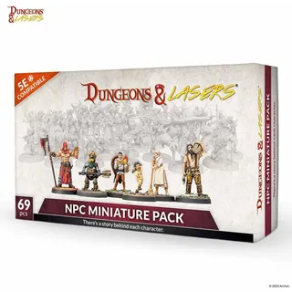 Archon Studio Dungeons&Lasers - NPC Miniature Pack