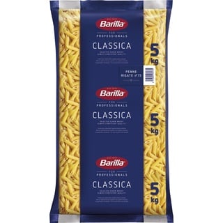 Barilla Penne Rigate n.73, Hartweizen, 5kg