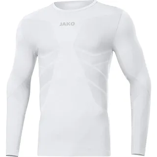 Jako Comfort 2.0 langarm Funktionsshirt Kinder weiß 116/128
