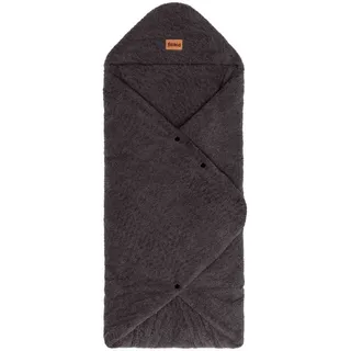 fillikid Winterfußsack Einschlagdecke Dinara Exklusiv in Grau | Gr.: onesize
