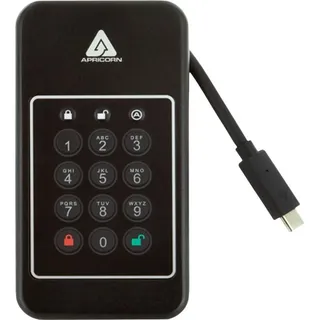 Apricorn Aegis Nvx 2 Tb Usb TipO-C 3.2 Gen 1 [3.1 Gen 1] Nero (aegis Nvx 2 Tb Black - Warranty: 12m)