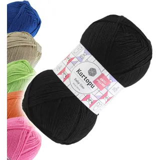 100g Strickgarn Kartopu BABY ONE Antipilling Babywolle Babystrickgarn, 45 Farben